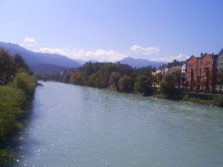 The Inn River, Innsbruck, Austria