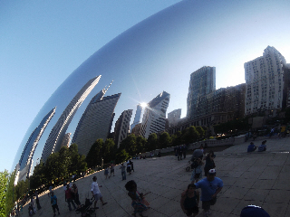 Cloud Gate, Millennium Park, Chicago, IL, USA