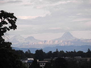 The Bernese Alps from Bern