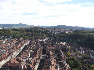 Bern Old City from the Münster