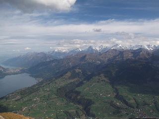 The Alps from the Niesen