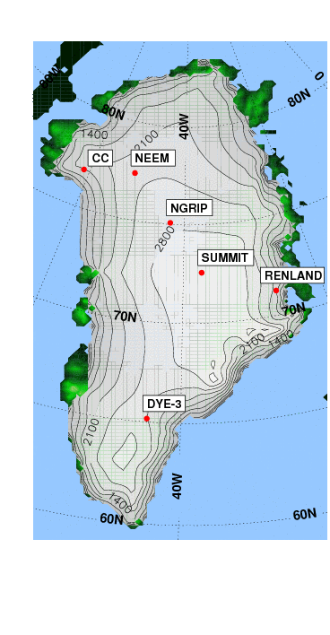 LIG Greenland ice sheet